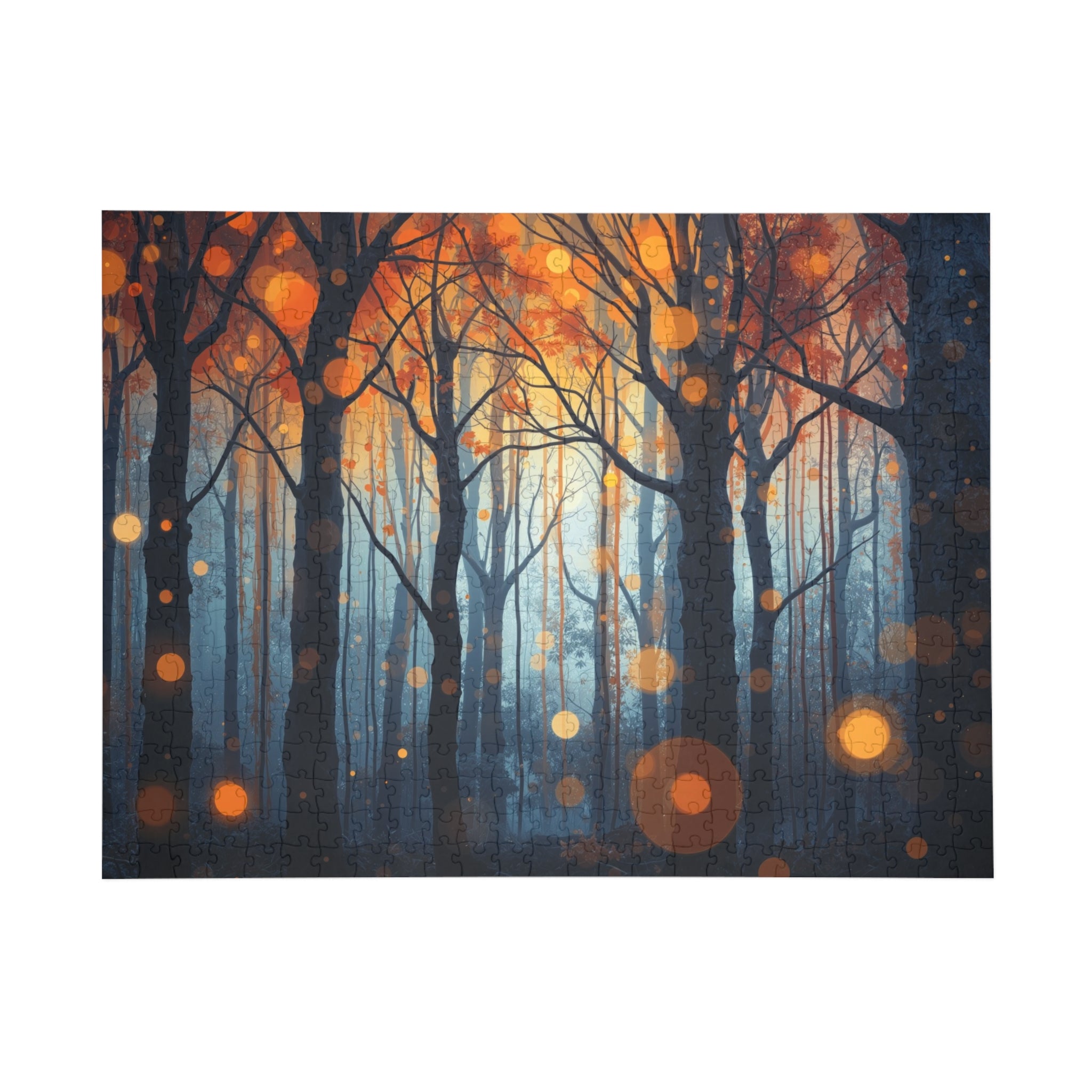 GLOW FOREST — 500-Piece Forest Lights Art Puzzle