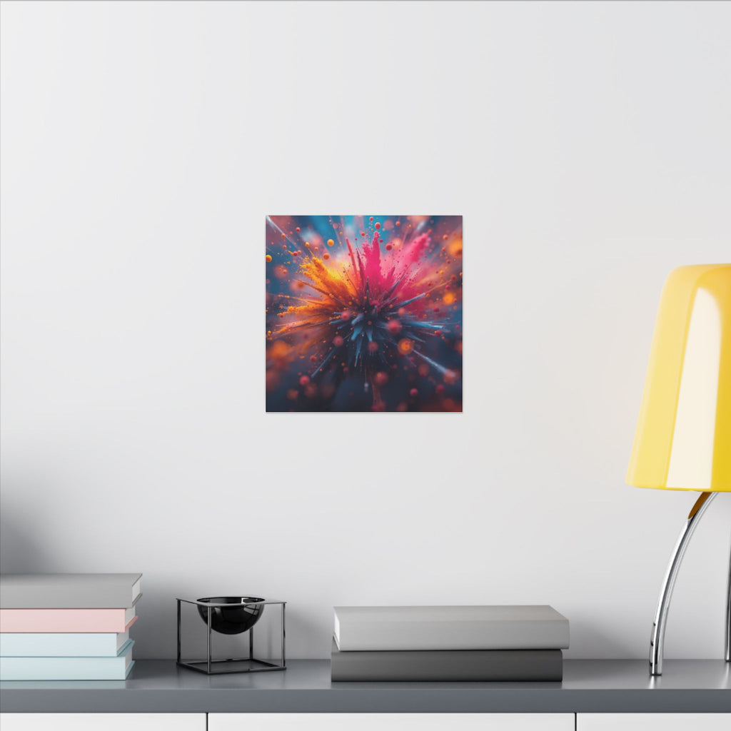 SPINEBLOOM — Abstract Canvas Wall Art