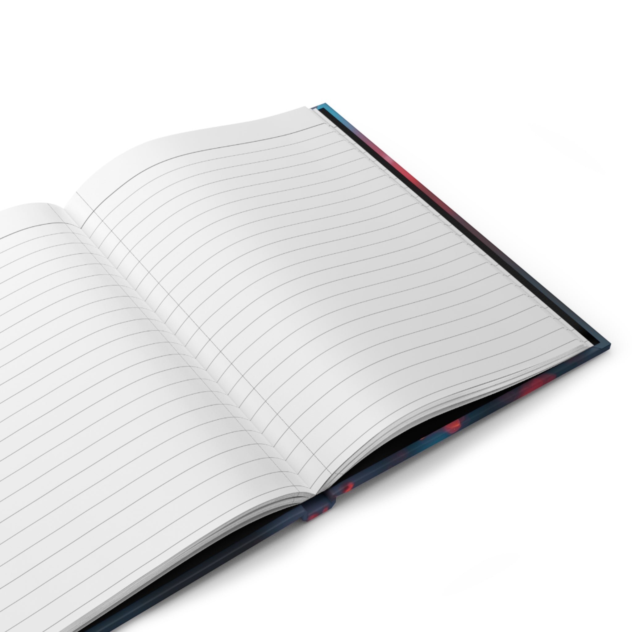 Crimsonsprig Hardcover Journal — Crimson Ink Sprig Notebook