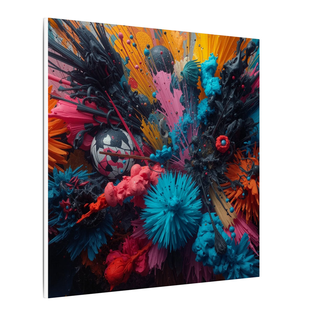 Radiantburst Canvas Print — Radiant Color Burst Wall Art
