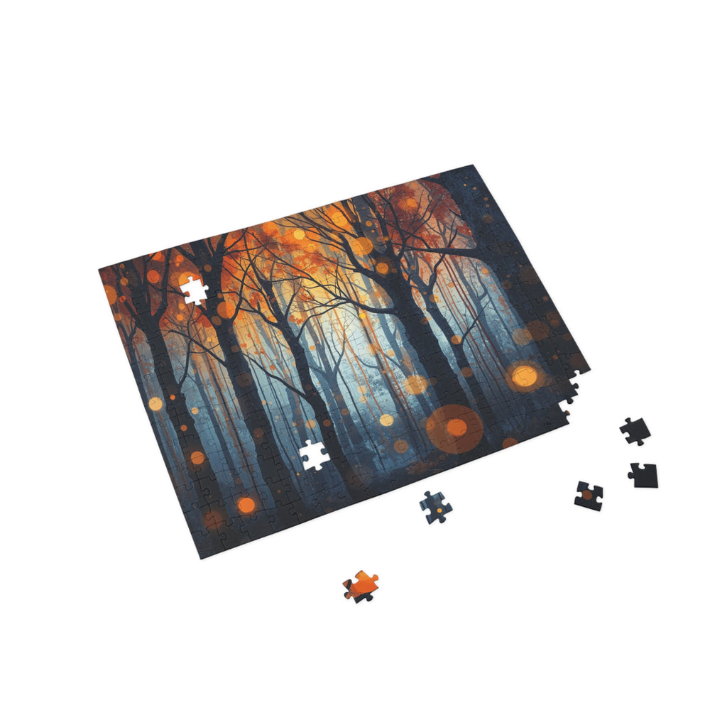 GLOW FOREST — 500-Piece Forest Lights Art Puzzle