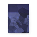 DRIFT — Abstract Midnight Hardcover Journal | Dark Abstract Art Notebook for Creatives
