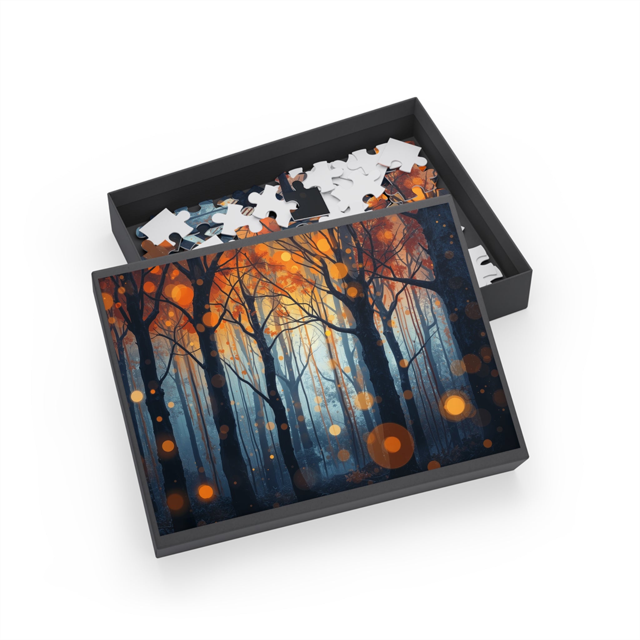 GLOW FOREST — 500-Piece Forest Lights Art Puzzle