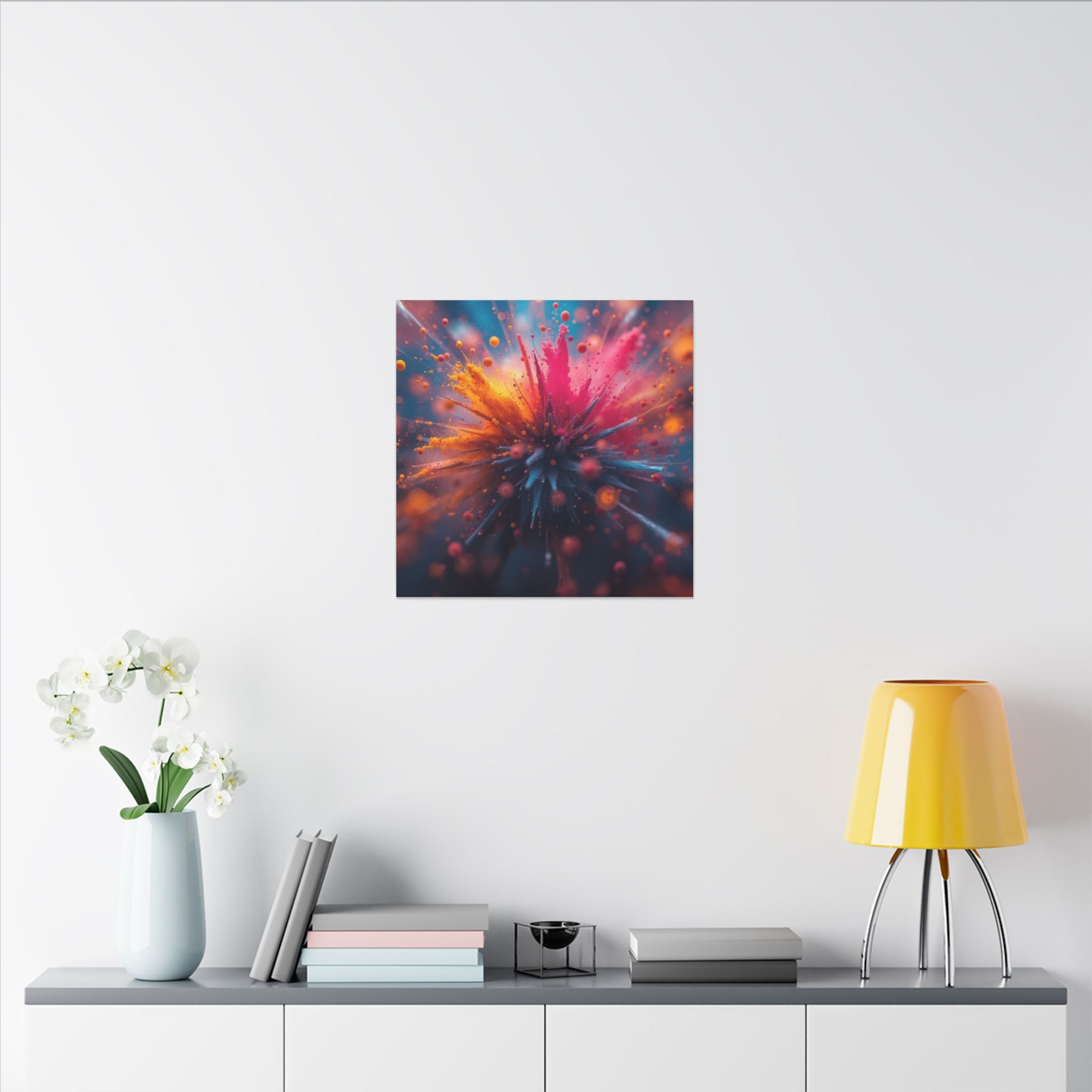 SPINEBLOOM — Abstract Canvas Wall Art