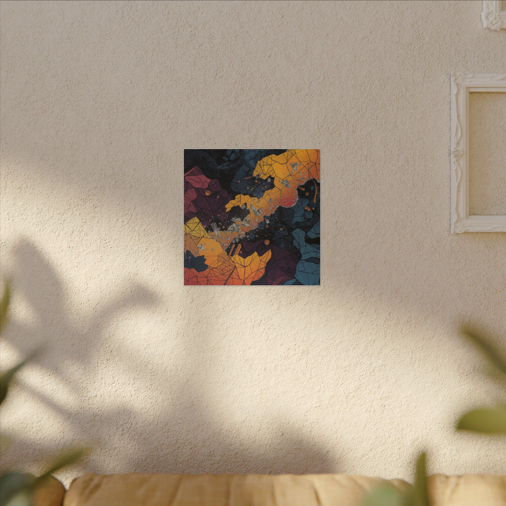 FACETBLOOM — Abstract Canvas Wall Art