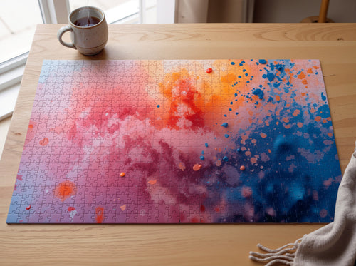 Chromatic Cloud 1000-piece puzzle