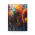 Spectrumdrip Hardcover Journal — Rainbow Drip Notebook