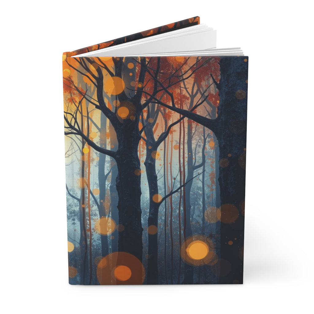 GLOW FOREST — Ethereal Luminous Forest Hardcover Art Journal