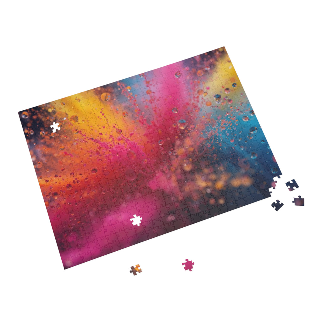 CHROMADRIFT art puzzle by Scattercrate — slow-drifting chromatic particle field
