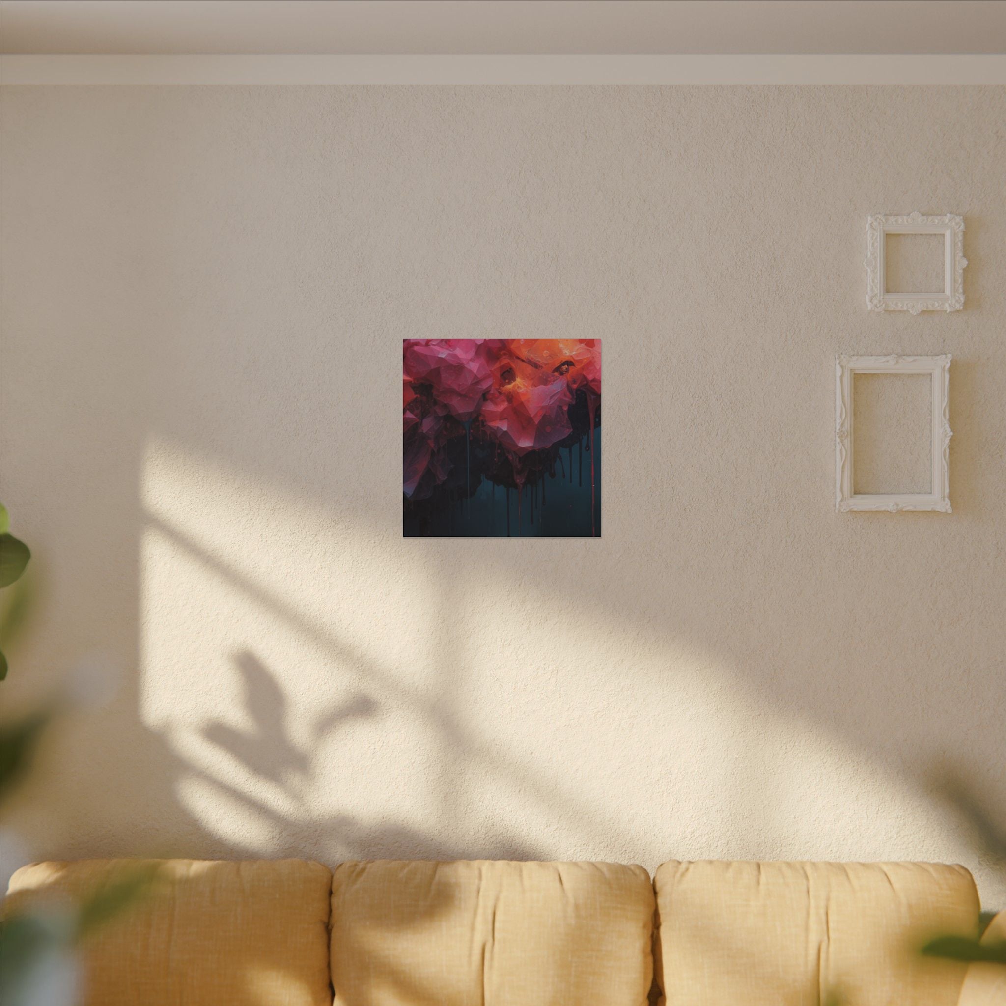 CRIMSONDRIP — Abstract Canvas Wall Art