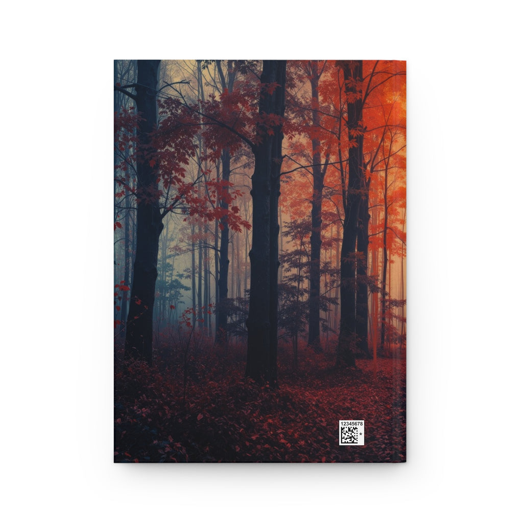 AMBER FOREST — Warm Golden Forest Hardcover Art Journal