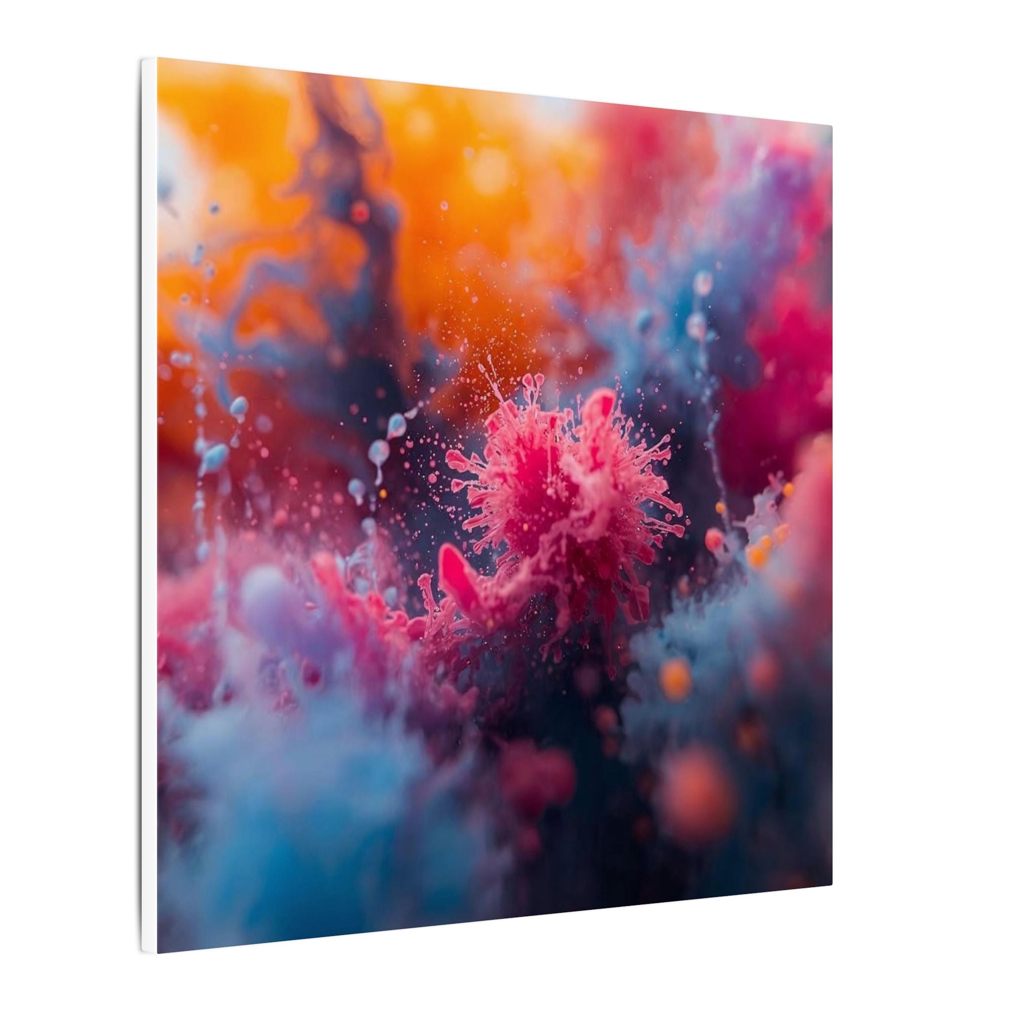 Novaflare Canvas Print — Magenta Burst Abstract Wall Art