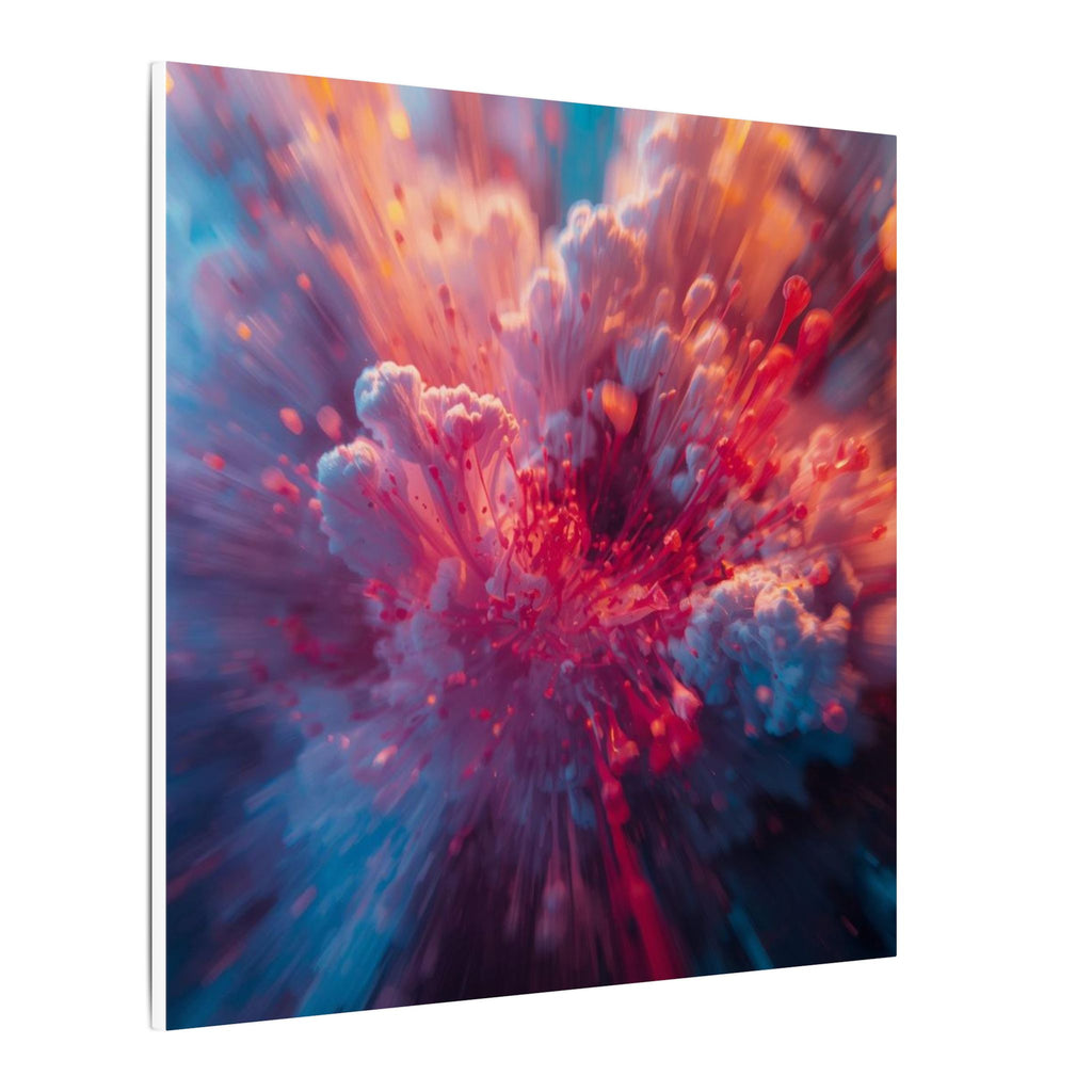Vortexbloom Canvas Print — Radial Motion Burst Wall Art