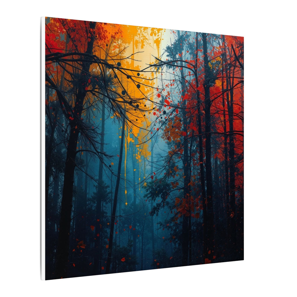SCORCHGROVE — Fire Dusk Forest Canvas Wall Art