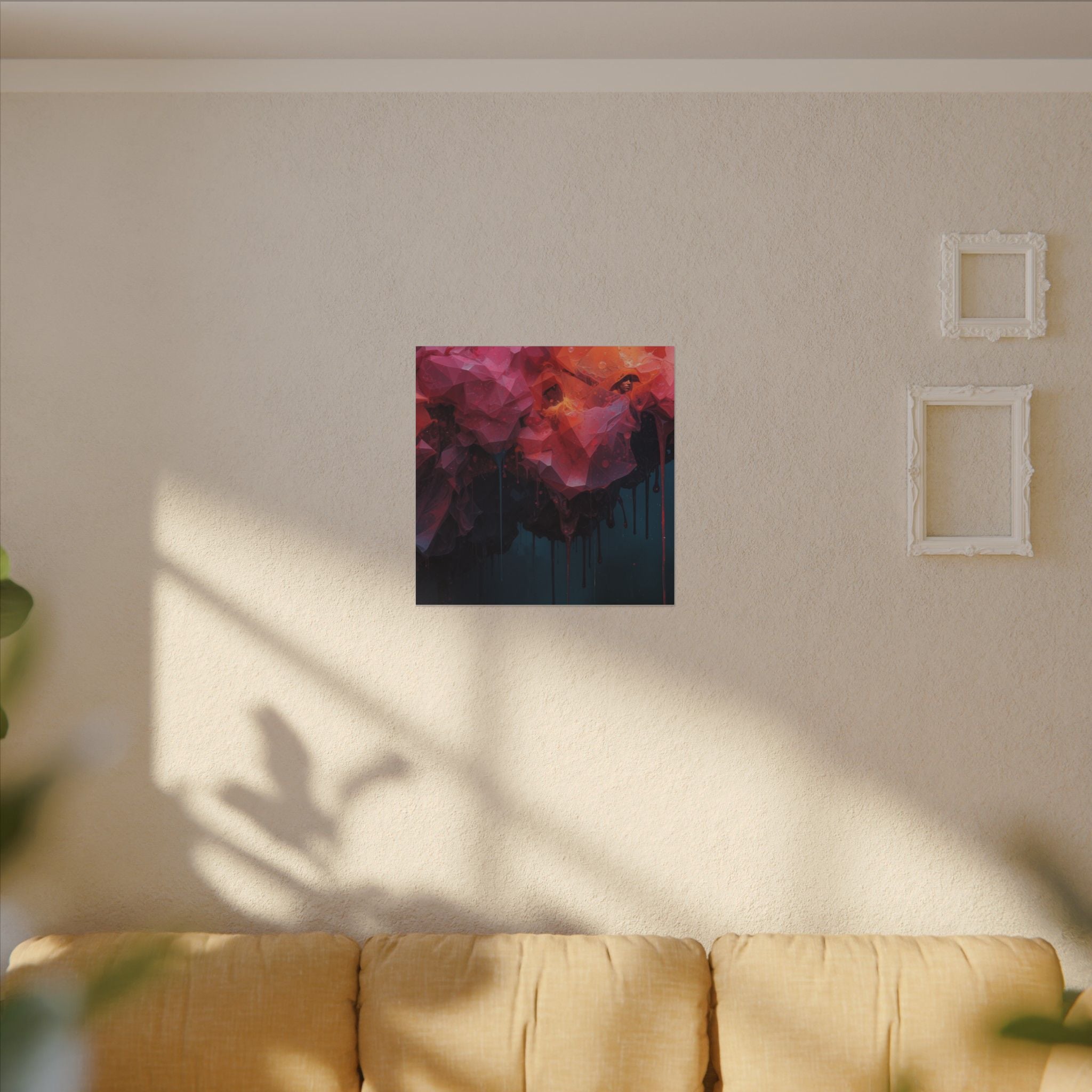 CRIMSONDRIP — Abstract Canvas Wall Art