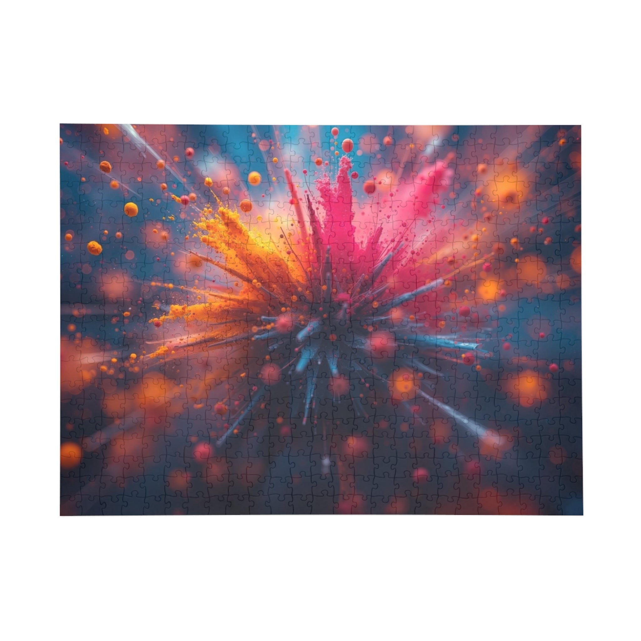 SPINEBLOOM — 500-Piece Abstract Art Puzzle
