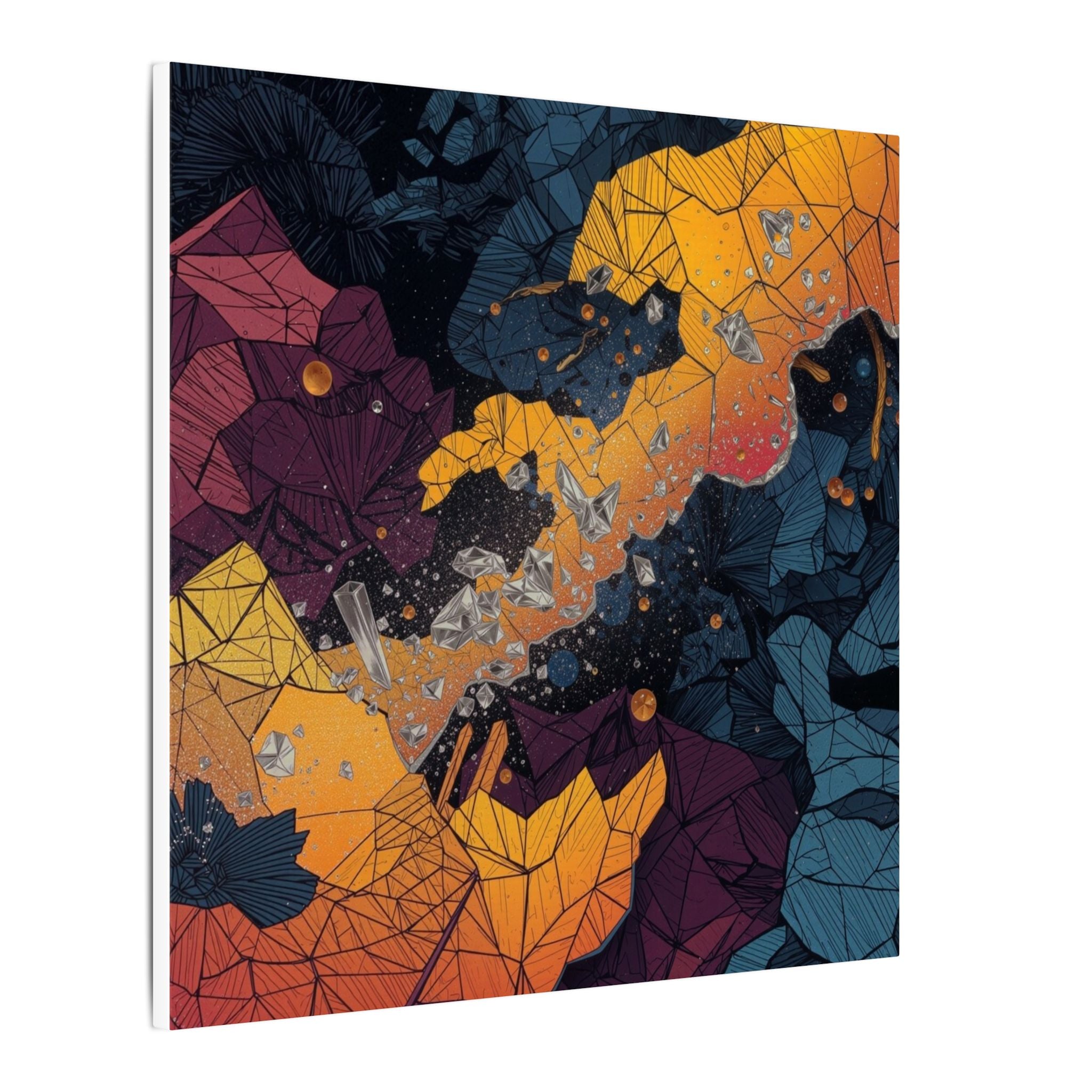 FACETBLOOM — Abstract Canvas Wall Art