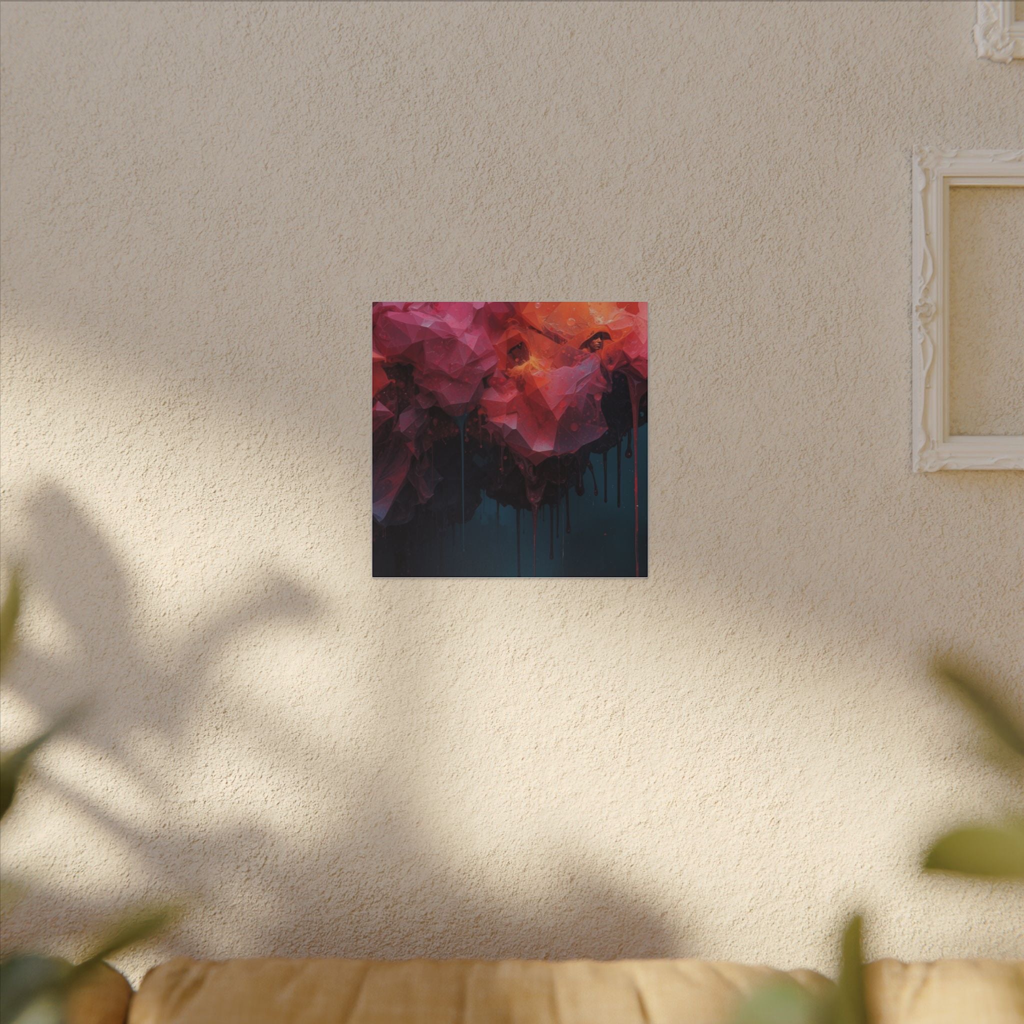 CRIMSONDRIP — Abstract Canvas Wall Art