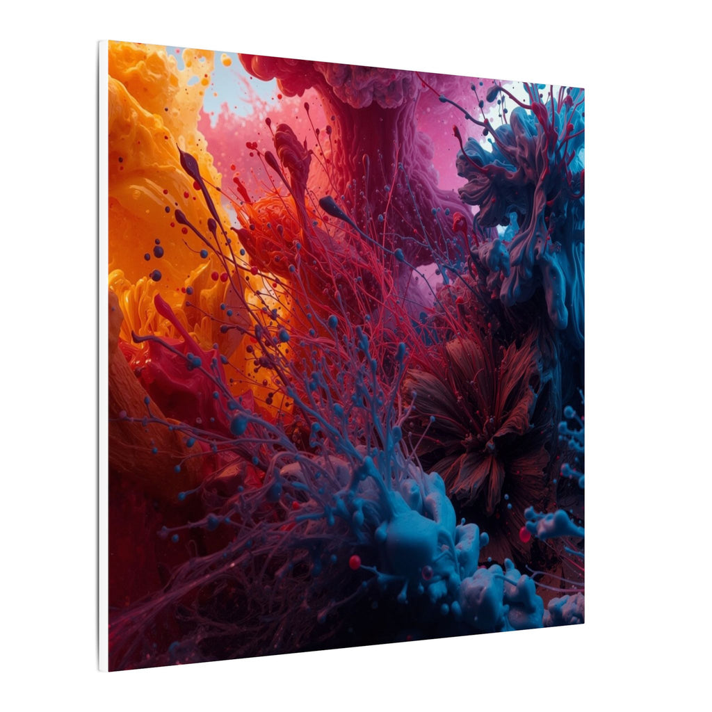 Tempestsplash Canvas Print — Violet Storm Splash Wall Art