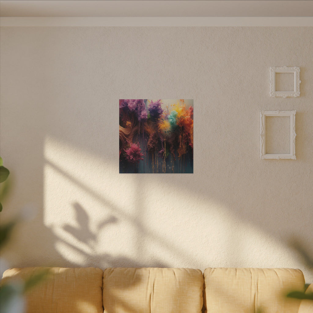 Spectrumdrip Canvas Print — Rainbow Drip Wall Art