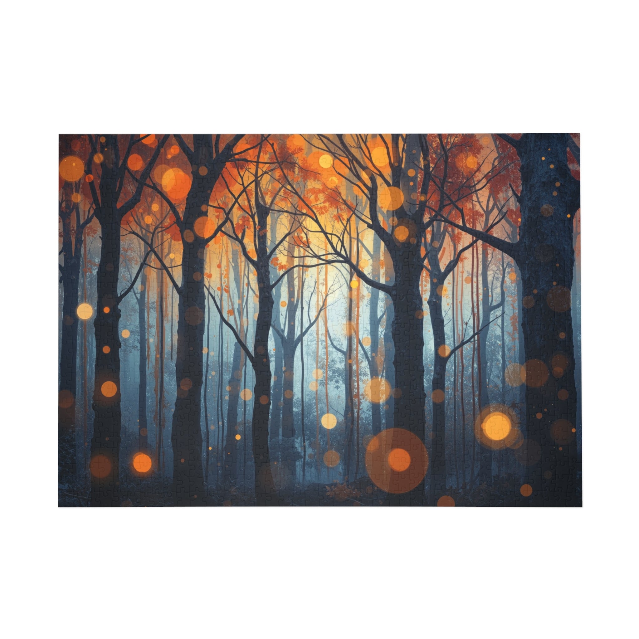 GLOW FOREST — 500-Piece Forest Lights Art Puzzle