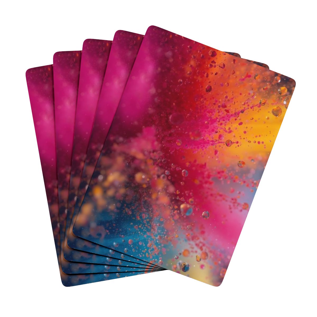 CHROMADRIFT Playing Cards by Scattercrate — deck detail