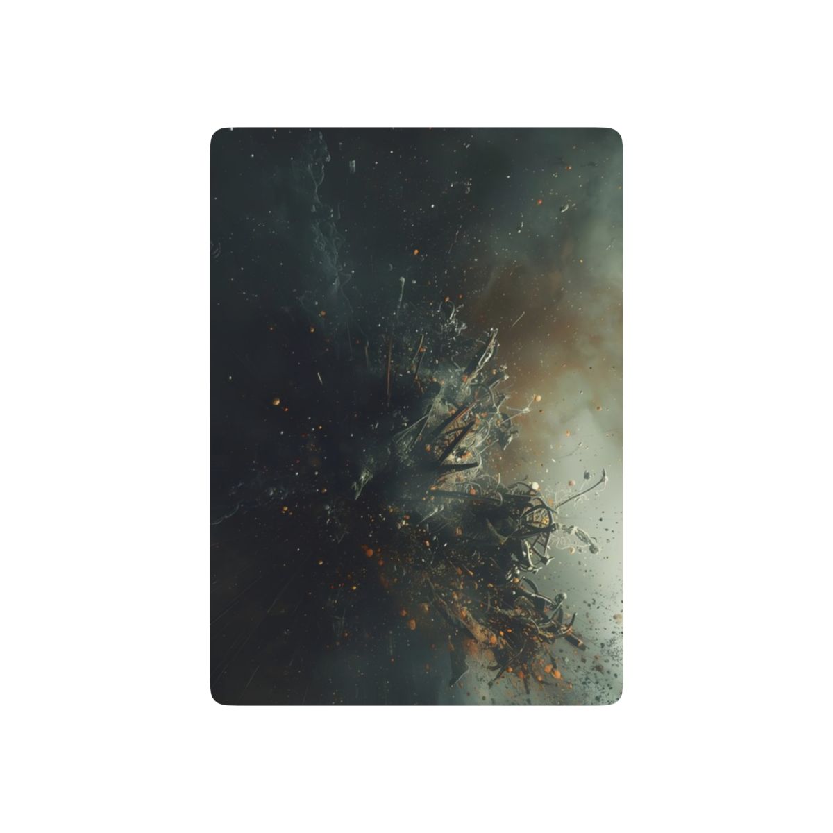 CINDERSHATTER Playing Cards by Scattercrate — abstract deck