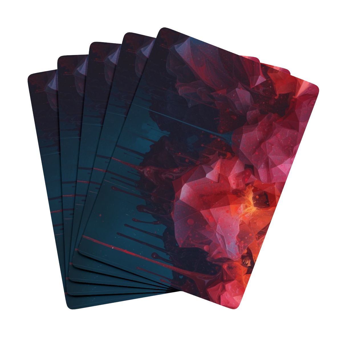 CRIMSONDRIP Playing Cards by Scattercrate — deck detail