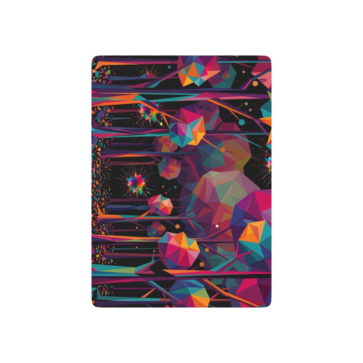 GEOMETRIC FOREST Playing Cards by Scattercrate — abstract deck