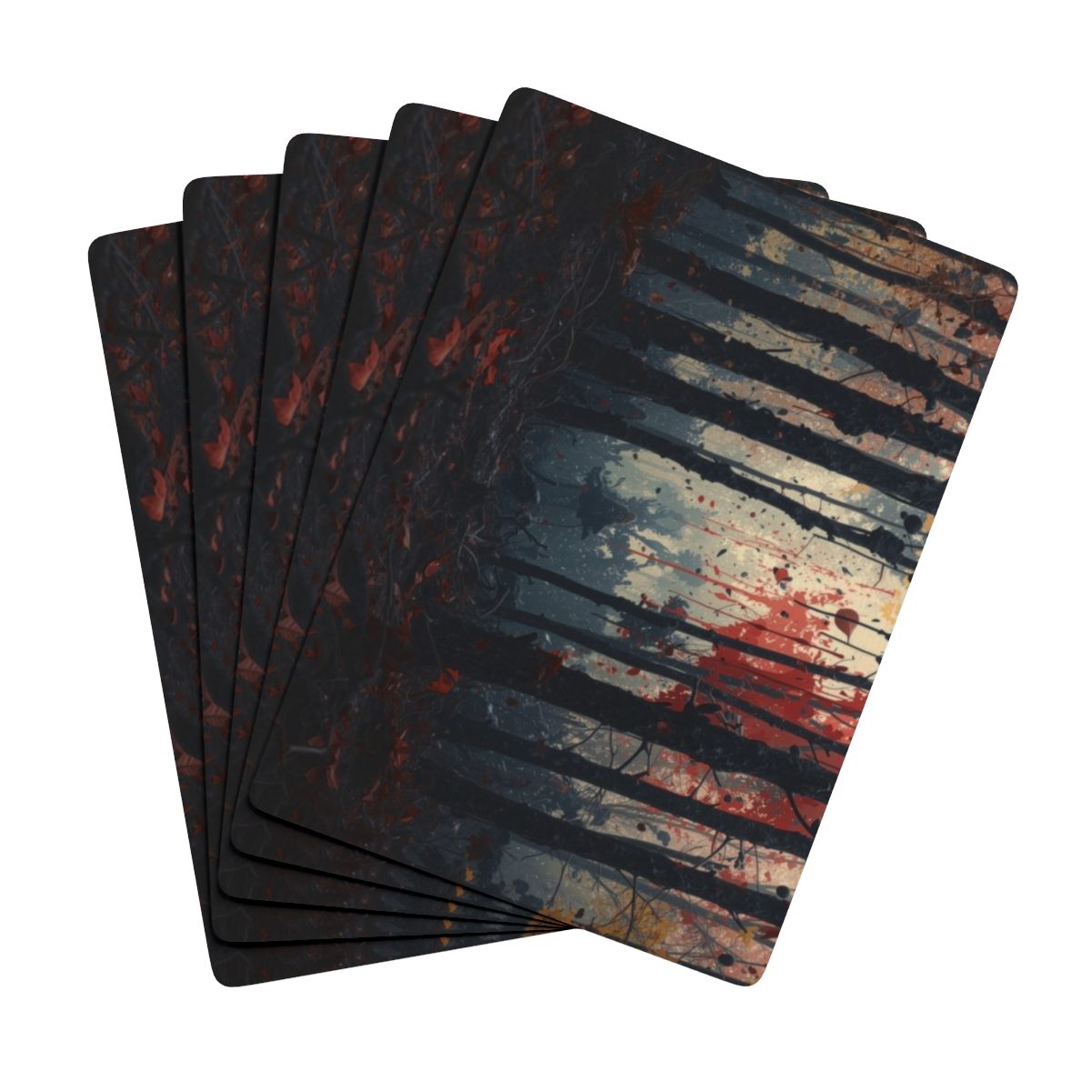 HUSHWOOD Playing Cards by Scattercrate — deck detail
